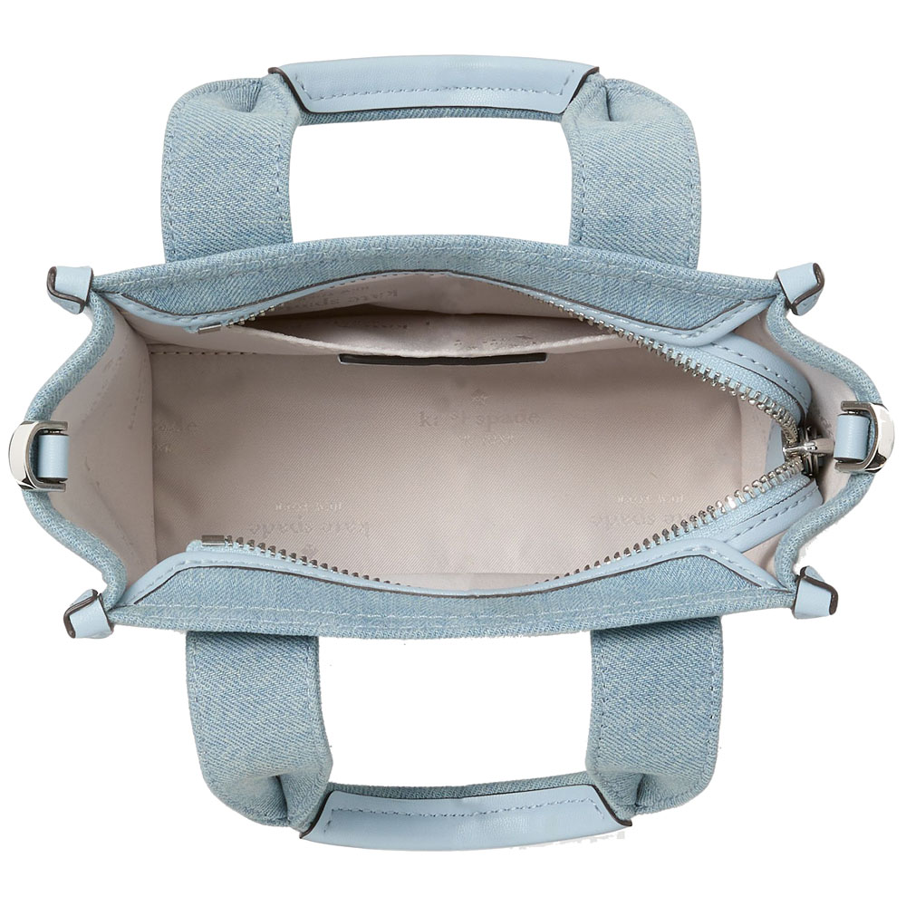 Kate Spade Kip Denim Mini Tote Blue Multicolor # KL066
