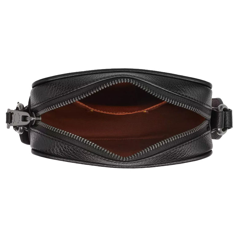 Coach Sullivan Crossbody In Signature Canvas Walnut / Black # CAT78