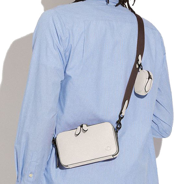 Coach Charter Slim Crossbody Bag Chalk # CC070