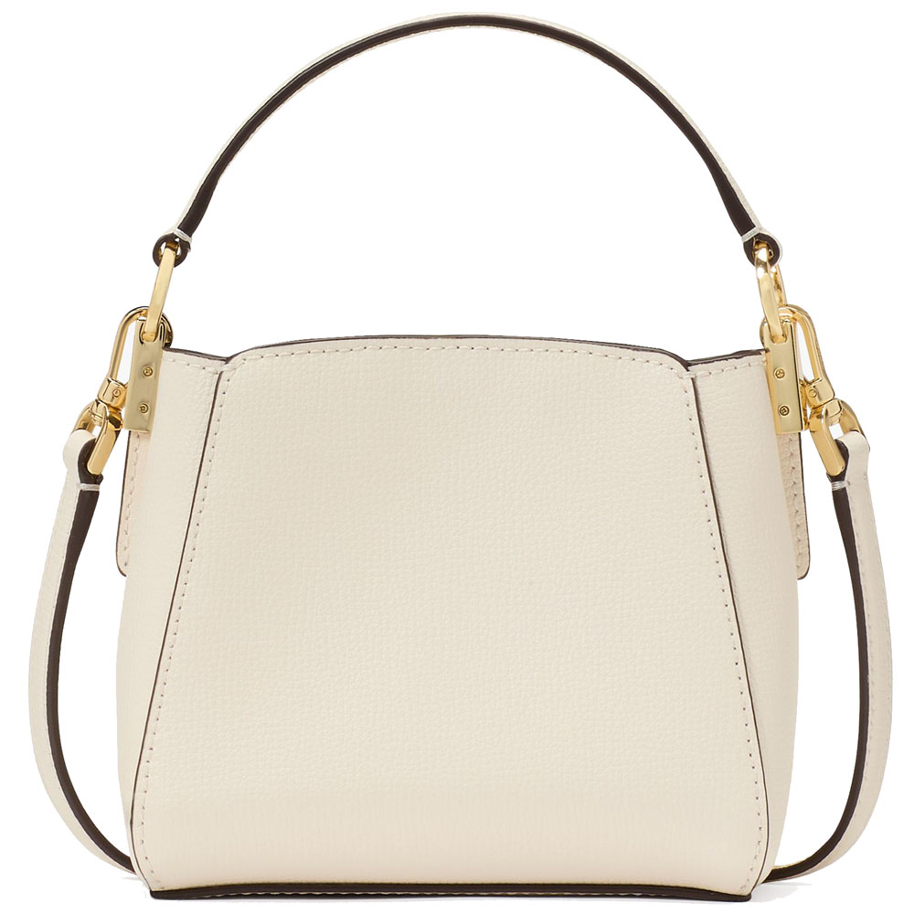 Kate Spade Phoebe Straw Mini Top Handle Crossbody Natural Multi # KL044