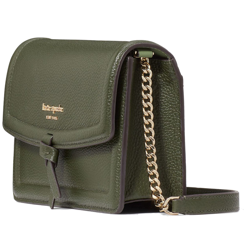 Kate Spade Knott Flap Crossbody Bonsai Tree # K6830