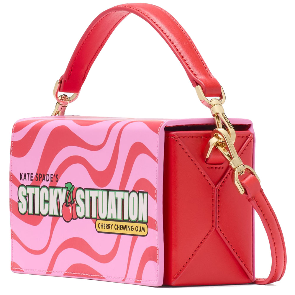 Kate Spade Bubble Gum 3D Crossbody Red Multi # KK212