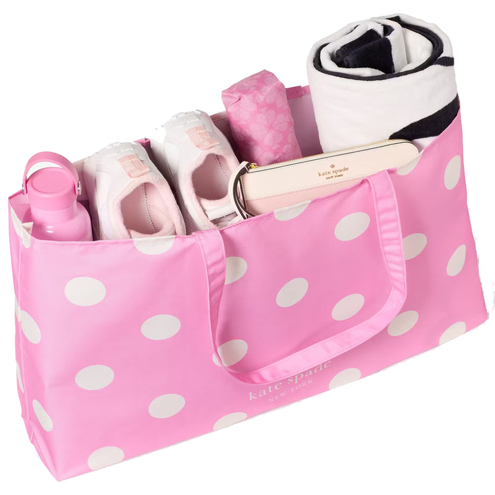 Kate Spade Reusable Cloth Tote Pink # KSTOTE02