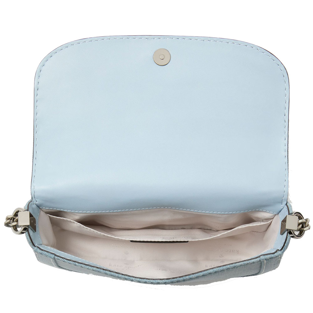 Kate Spade Krista Denim Chain Crossbody Blue Multicolor # KK102