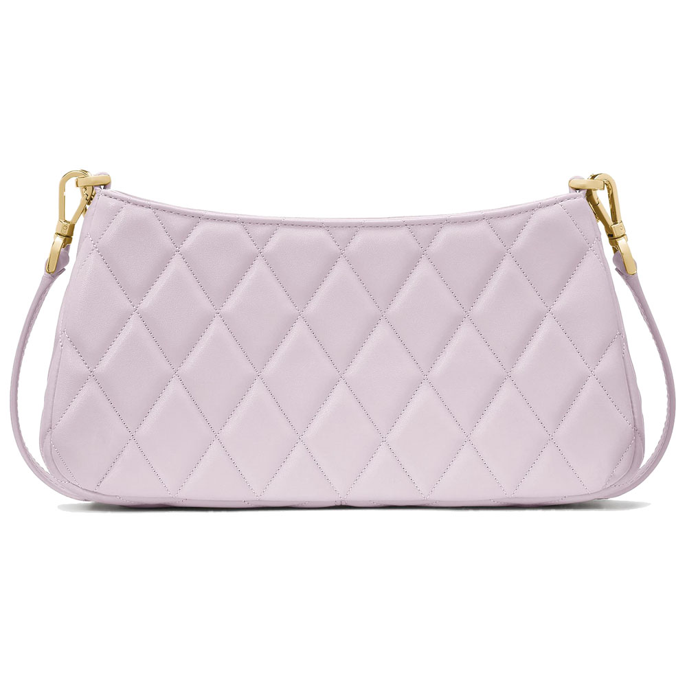 Kate Spade Smooth Quilted Convertible Crossbody Pale Amethyst # KH428