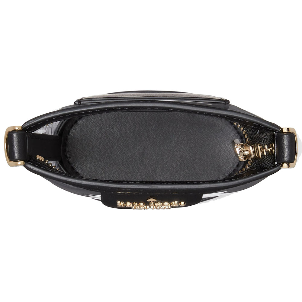 Kate Spade Clare Clear Phone Crossbody Black Multi # KG085