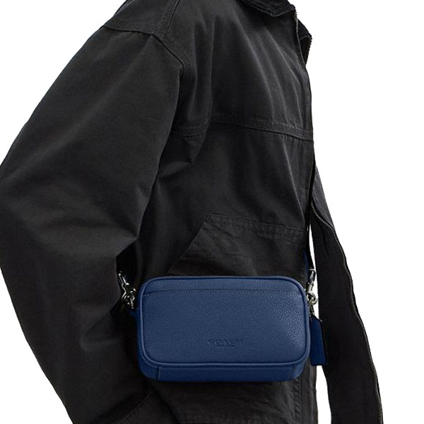 Coach Jayden Crossbody Gunmetal Deep Blue # CR179