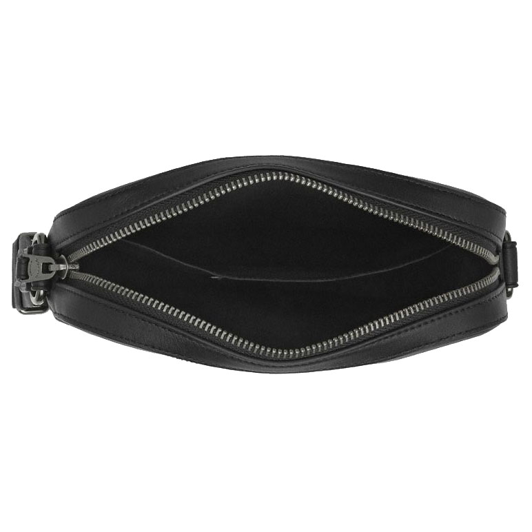 Coach Houston Flight Bag In Signature Canvas Gunmetal Charcoal Black # CZ398