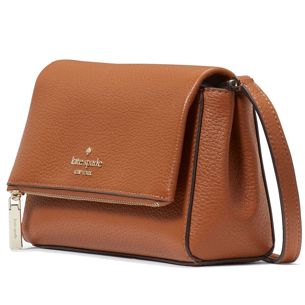 Kate Spade Leila Mini Crossbody Warm Gingerbread # KE487D1