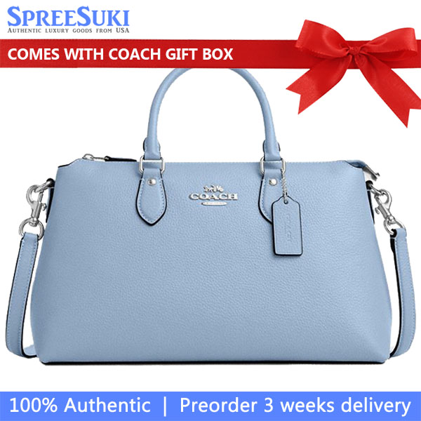 Coach Georgia Satchel Bag Bluebell # CR156