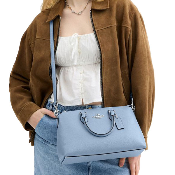Coach Georgia Satchel Bag Bluebell # CR156