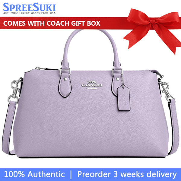 Coach Georgia Satchel Bag Lilac # CR156