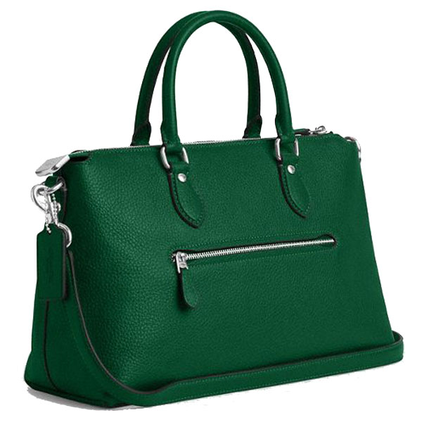 Coach Georgia Satchel Bag Shamrock # CR156