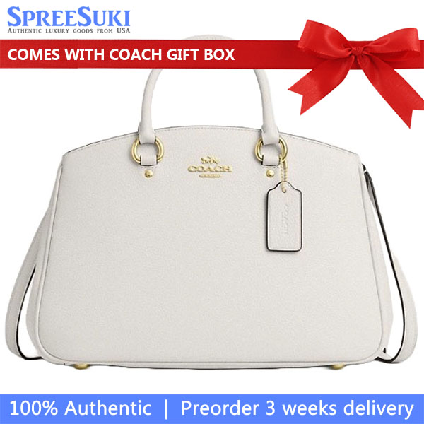 Coach Savannah Carryall Bag Chalk # CAL56