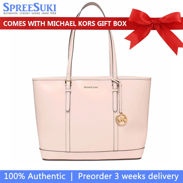 Michael Kors Tote Shoulder Bag Sady Large Top Zip Shoulder Tote Powder Blush # 35F0GTVT9L