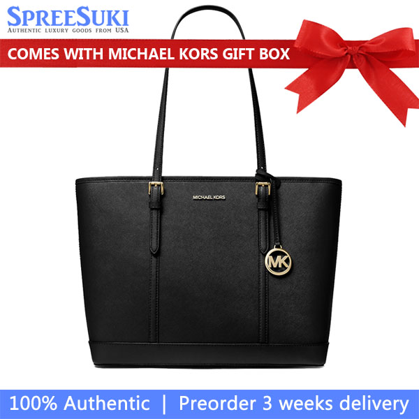 Michael Kors Tote Shoulder Bag Sady Large Top Zip Shoulder Tote Black # 35F0GTVT9L