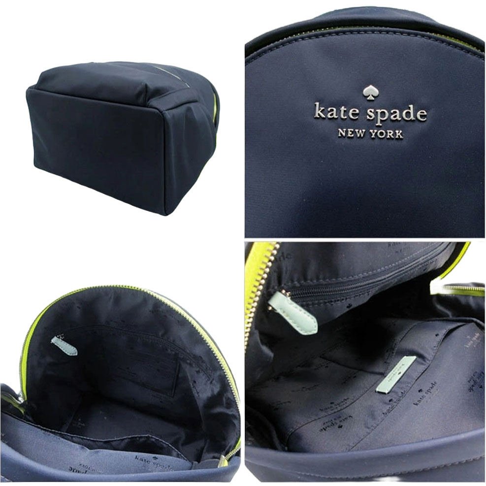 Kate Spade Chelsea Nylon Colorblock Medium Backpack Blazer Blue # KE955