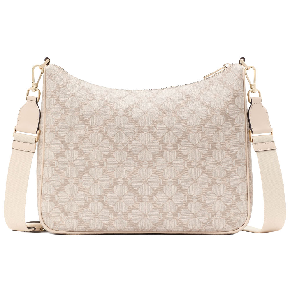 Kate Spade Sling Bag Spade Flower Crossbody Dark Beige # KK148