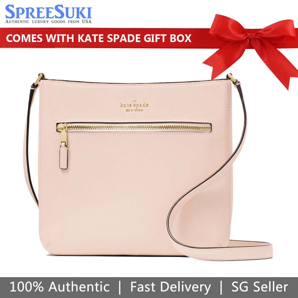Kate Spade On Purpose Large Swingpack Crossbody Conch Pink # KF579D1