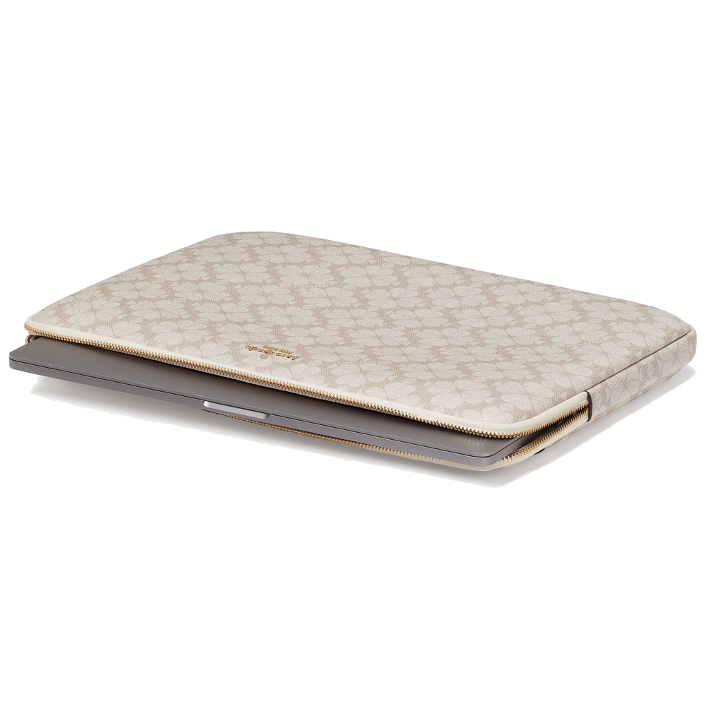 Kate Spade Spade Flower Universal Laptop Sleeve Dark Beige # KG706
