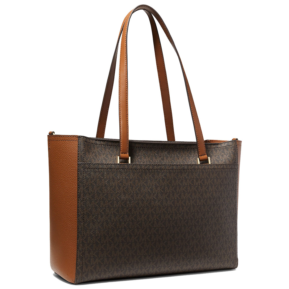 Michael Kors Maisie Large Logo 3-In-1 Tote Bag Brown # 35T1G5MT7B