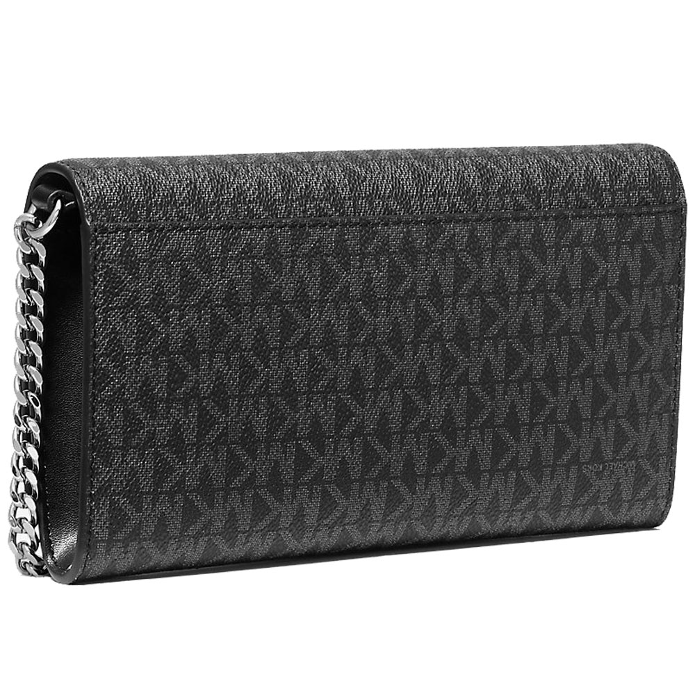 Michael Kors Carson Large Signature Logo Convertible Crossbody Bag Black # 35S5S2ZC7B