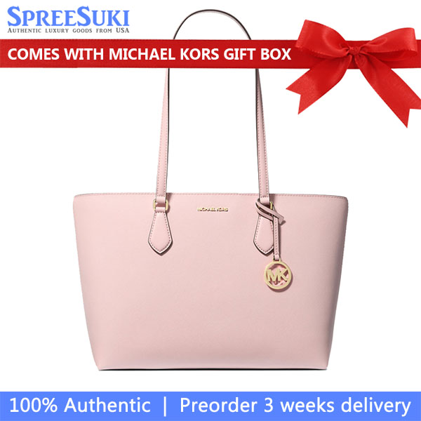 Michael Kors Sheila Large Tote Bag Powder Blush # 35S4G6HT9L