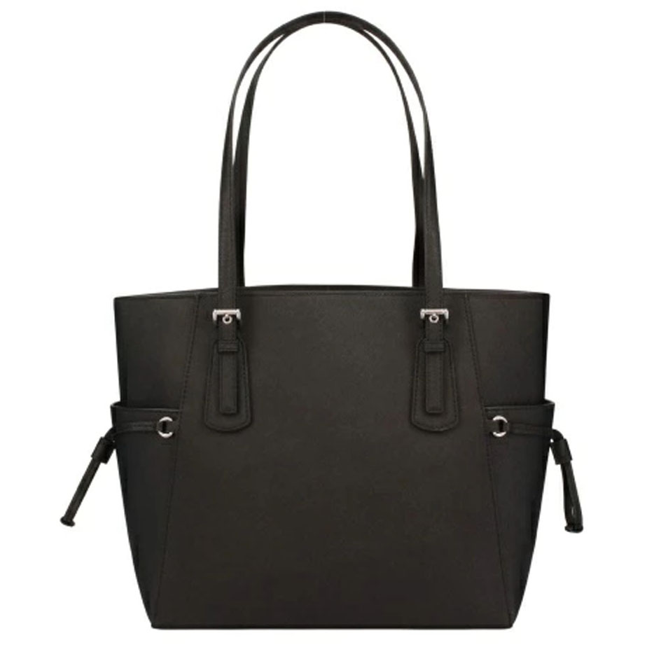 Michael Kors Voyager Large Saffiano Leather Tote Bag Black # 35S5SV6T7L