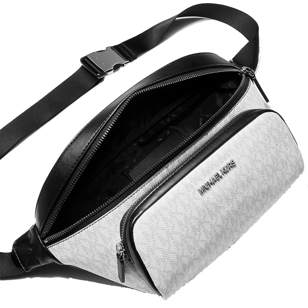Michael Kors Cooper Logo Belt Bag Bright White # 37U1LCOY9B