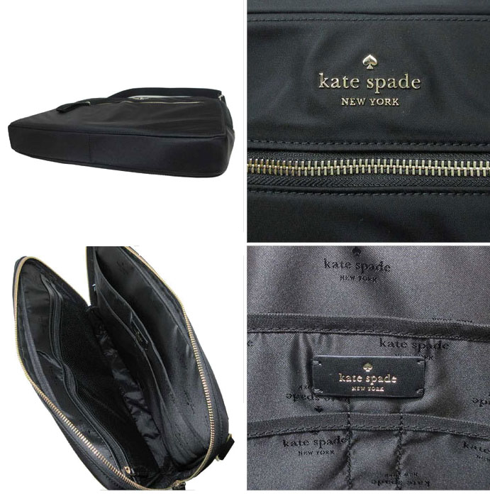 Kate Spade Laptop Bag Chelsea Laptop Sleeve With Strap Black # KE070
