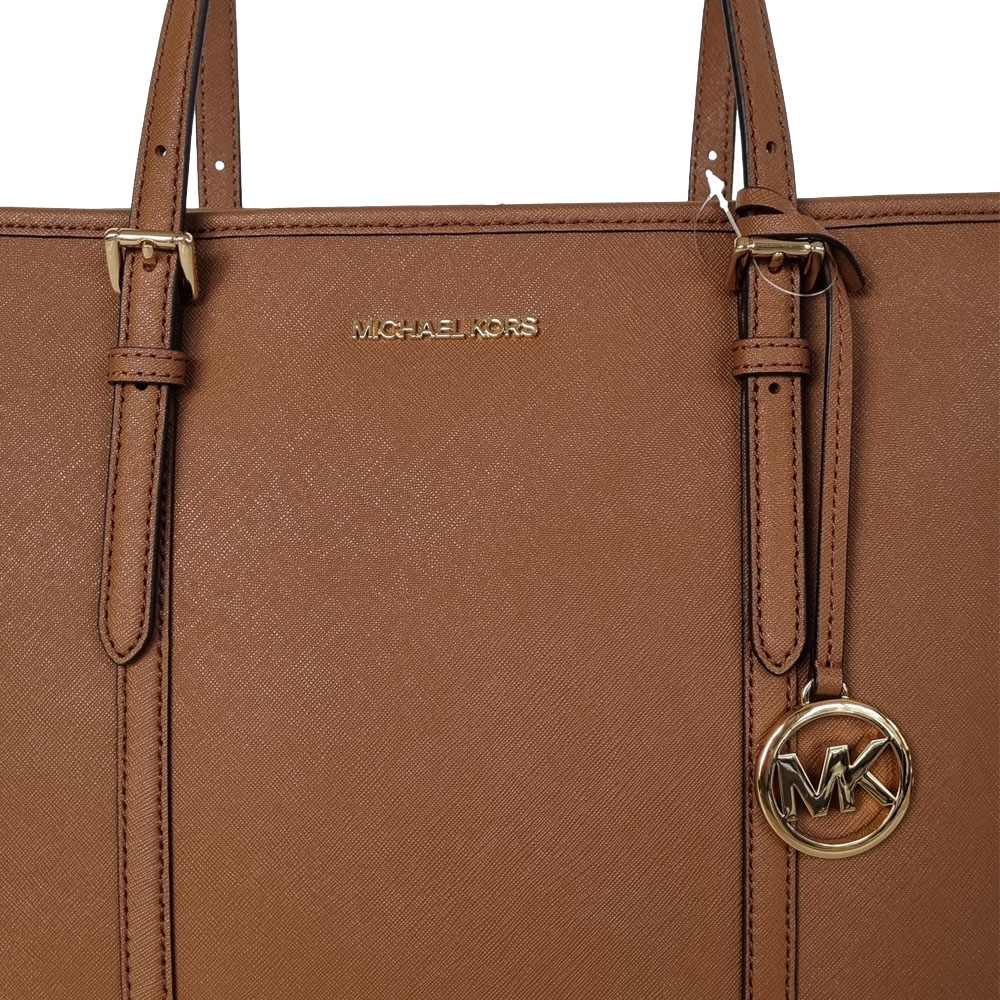 Michael Kors Tote Shoulder Bag Sady Large Top Zip Shoulder Tote Luggage # 35F0GTVT9L