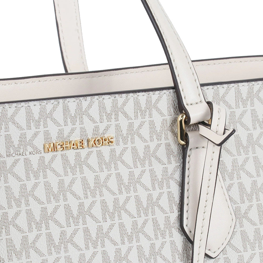 Michael Kors Sheila Large Signature Logo Tote Bag Lt Crm Multi # 35S4G6HT9B