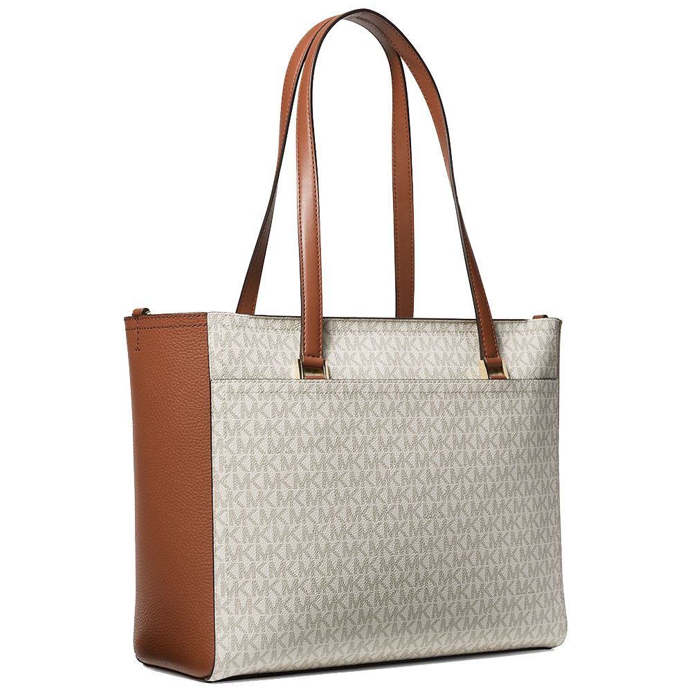 Michael Kors Maisie Large Logo 3-In-1 Tote Bag Vanilla # 35T1G5MT7B