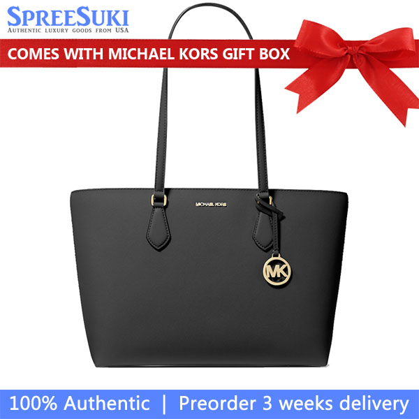 Michael Kors Sheila Large Tote Bag Black # 35S4G6HT9L