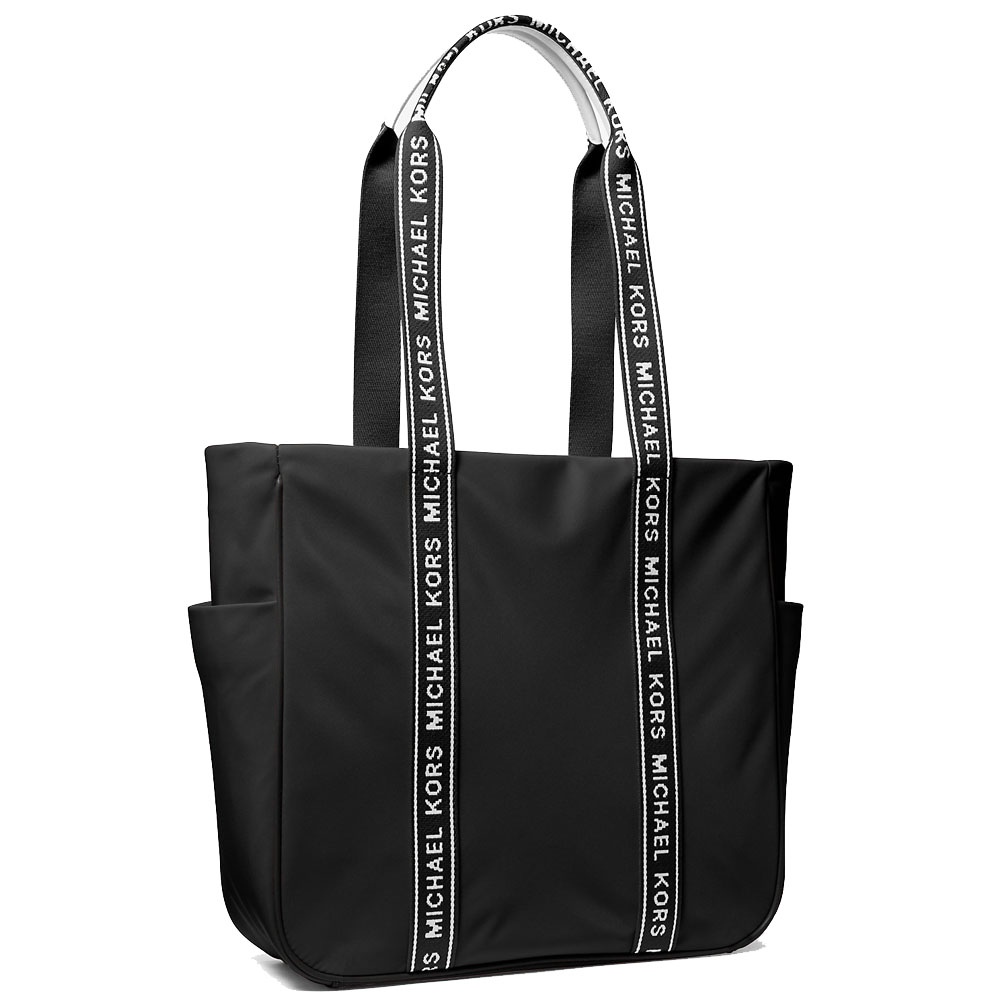 Michael Kors Jet Set Large Nylon Tote Bag Black # 35S5STFT3C