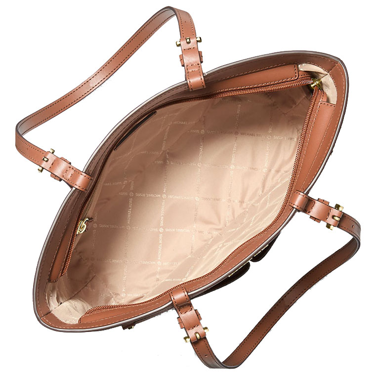 Michael Kors Jet Set Medium Pocket Tote Bag Luggage # 35F3GTVT8B