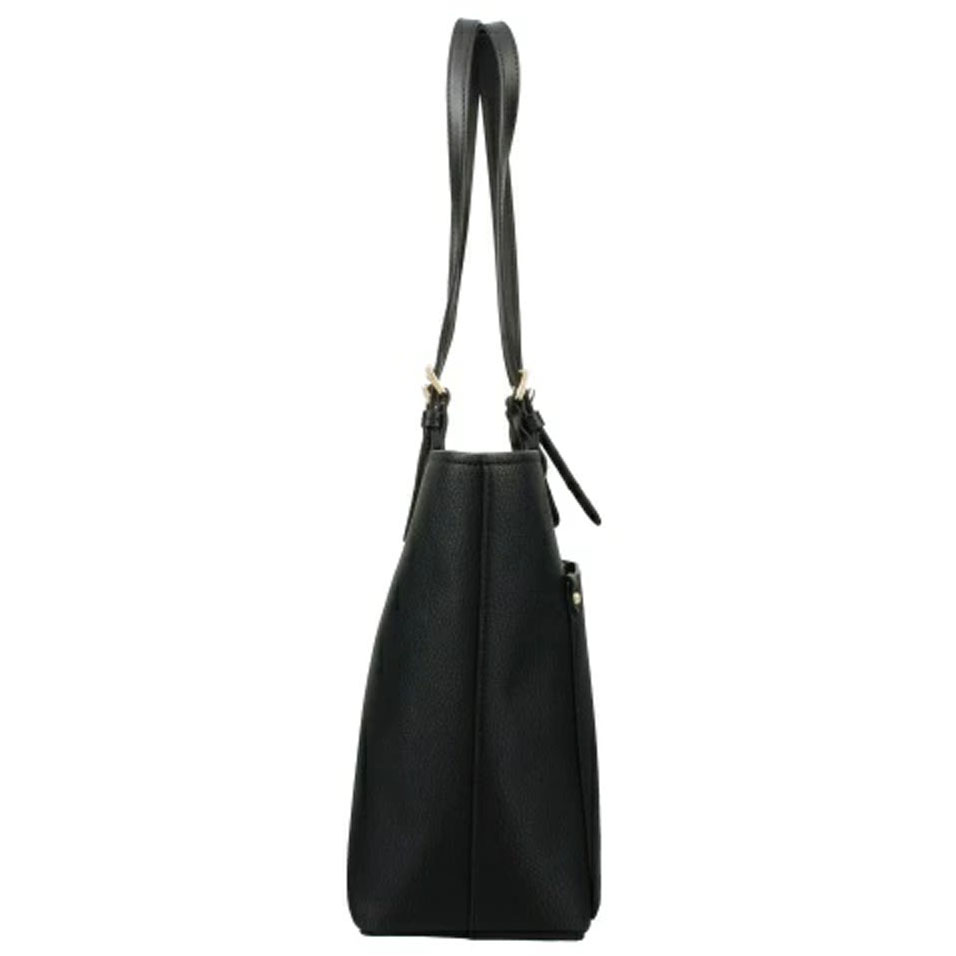 Michael Kors Jet Set Medium Pocket Tote Bag Black # 35F3GTVT8B