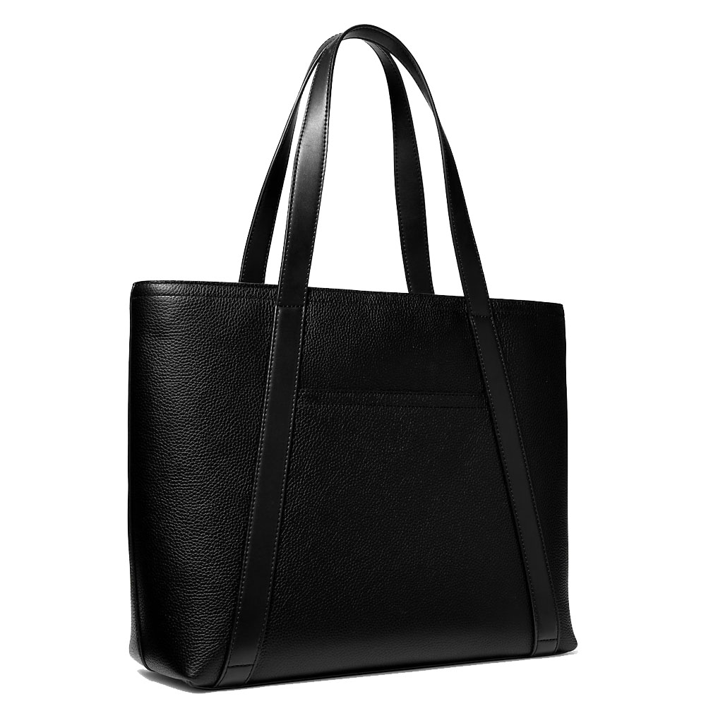 Michael Kors Cooper Leather Tote Bag Black # 37F4LCOT3L