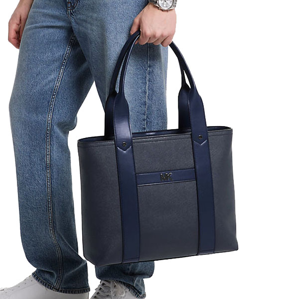 Michael Kors Cooper Saffiano Leather Tote Bag Navy # 37S5LCOT3O