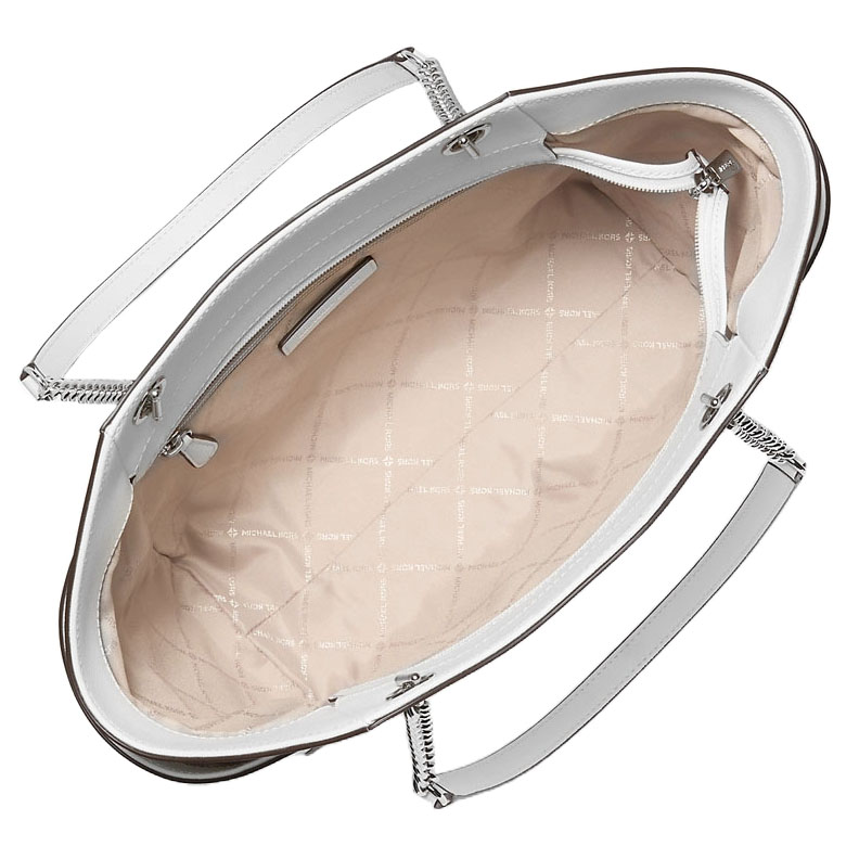 Michael Kors Shoulder Bag Tote Chain Shoulder Bag Optic White # 35T5STVT3L