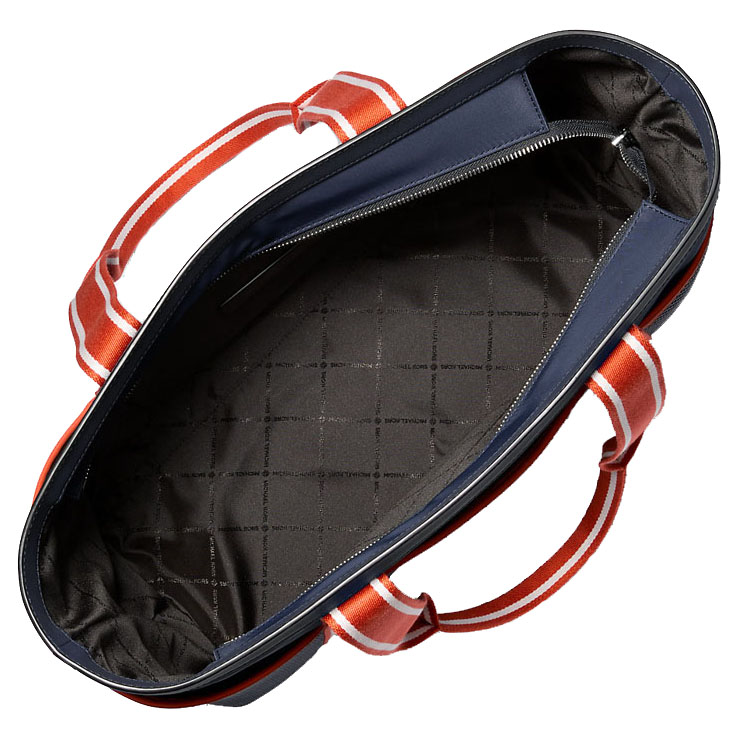 Michael Kors Lautner Nylon Tote Bag Navy # 37S5LLAT4B