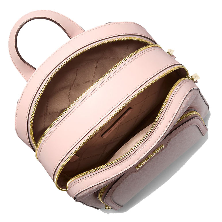 Michael Kors Jaycee Medium Ombré Signature Logo Backpack Powder Blush # 35S5G8TB2V