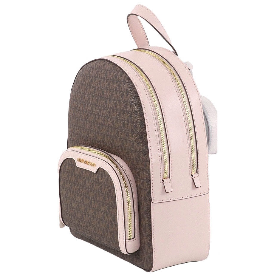 Michael Kors Jaycee Medium Zip Pocket Backpack Powder Blush # 35S2G8TB2B