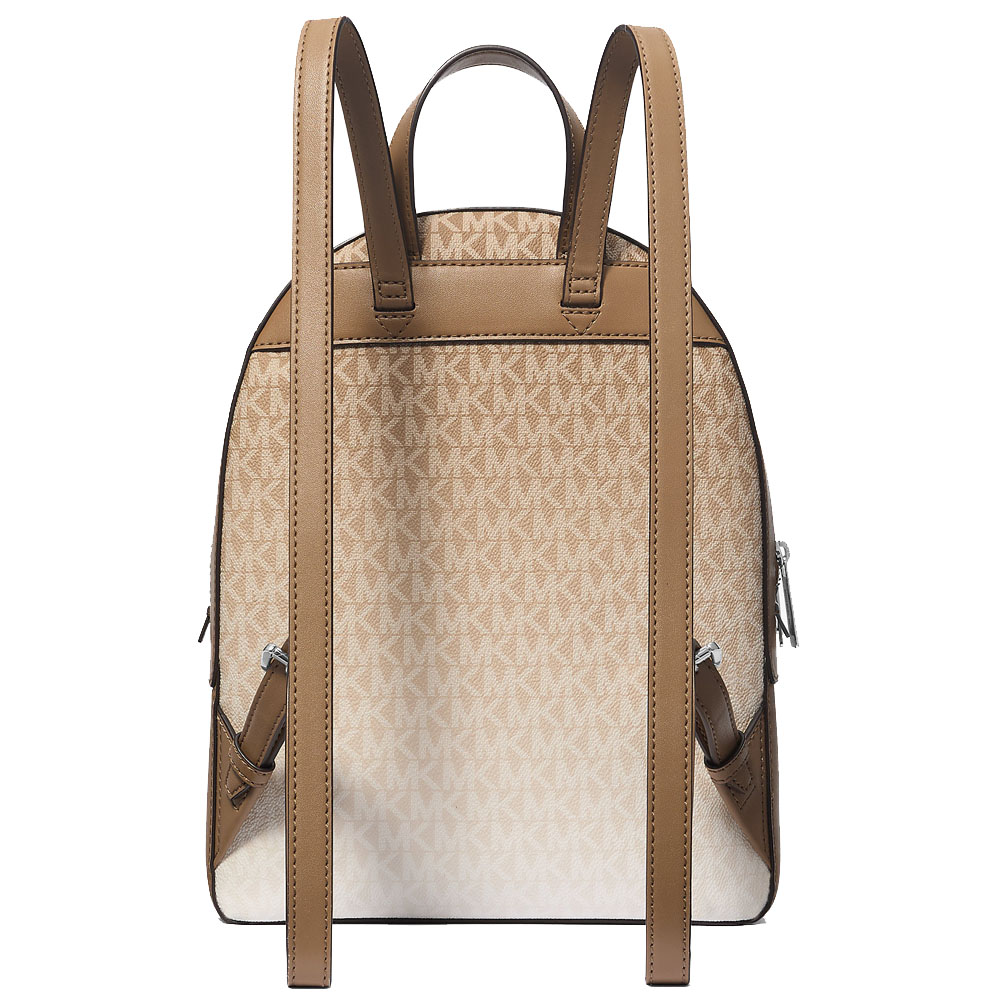 Michael Kors Jaycee Medium Ombré Signature Logo Backpack Husk # 35R5S8TB8V