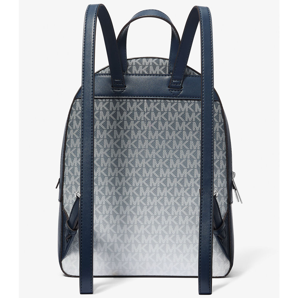 Michael Kors Jaycee Medium Ombré Signature Logo Backpack Navy # 35R5S8TB8V