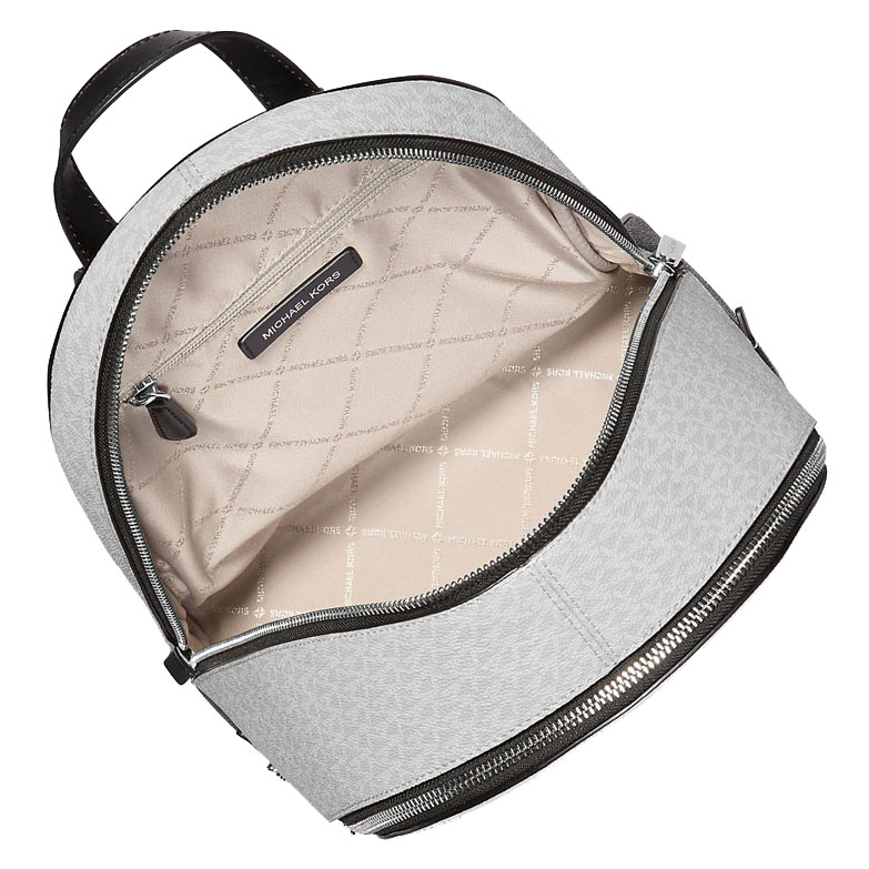 Michael Kors Rhea Medium Color-Block Signature Logo Backpack Opwht Multi # 35S5SRAB6V