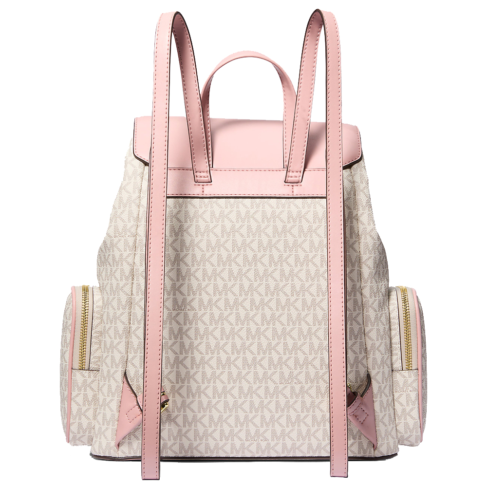 Michael Kors Jet Set Large Logo Backpack Pwd Blsh Mlt # 35T1GTTB3B