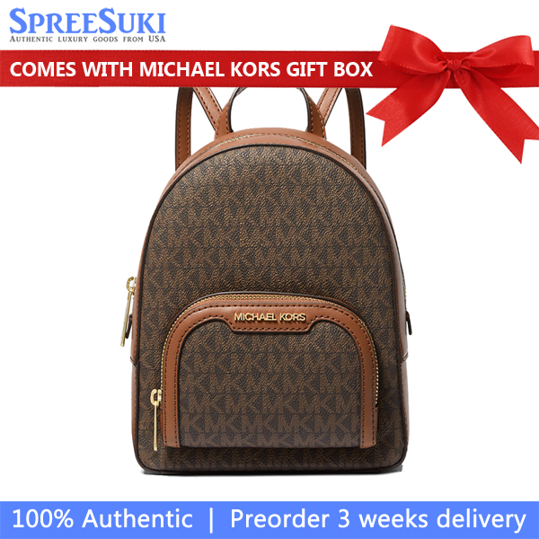 Michael Kors Extra Small Jaycee Signature Brown # 35T2G8TB1B