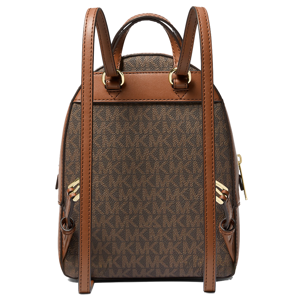 Michael Kors Extra Small Jaycee Signature Brown # 35T2G8TB1B