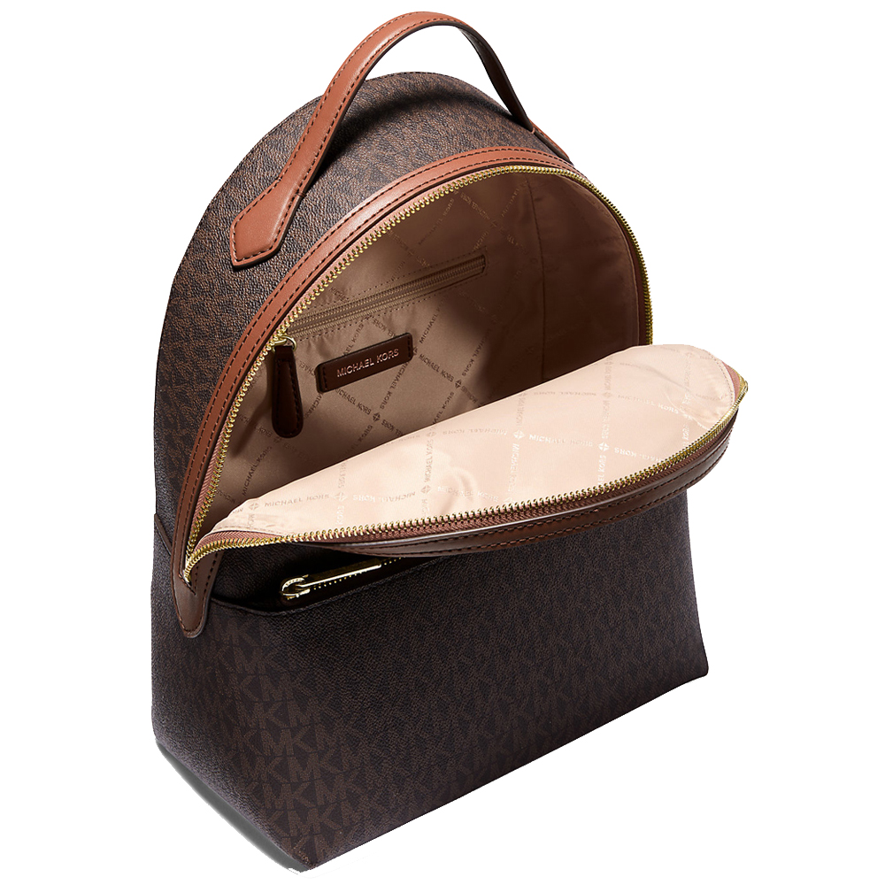 Michael Kors Sheila Medium Logo Backpack Brown # 35F3G6HB6B